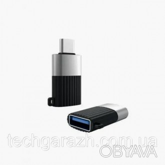 Перехідник OTG XO NB149F USB 2.0 to Type-C Чудова якість виготовлення Преміальни. . фото 1