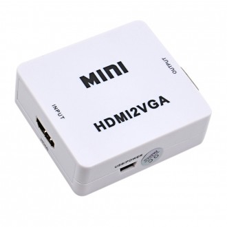 Опис:
Цей міні-HDMI для VGA конвертер дає змогу під'єднати будь-який пристрій, щ. . фото 3