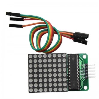 MAX7219 Dot led matrix module MCU control LED Display module
Опис:
1. Один модул. . фото 4