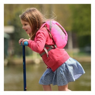 Little Life Hi-Vis Action Kids – детский рюкзак яркой неоновой расцветки и свето. . фото 5