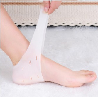 Силиконовая защита для пяток Heel Anti-Crack Sets силиконовые носочки для пяток . . фото 9