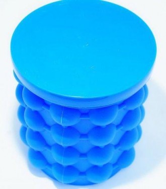Форма відро для льоду Ice cube maker genie для охолодження напоїв у пляшках — лі. . фото 6