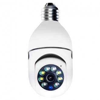 Камера видеонаблюдения в патрон IPC-V380-E27 5MP удаленный доступ, ночная съёмка. . фото 3