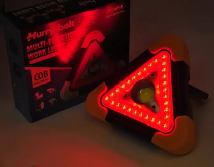 Описание Автомобильный фонарь аварийный знак Hurry Bolt HB-6609
Аварийный LED ЗН. . фото 8