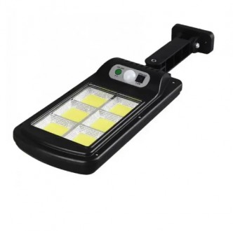 Вуличний LED-ліхтар на сонячній батареї Solar Street Light BL BK 120-6COB з пуль. . фото 6