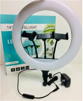 ольцевая Led лампа подходит для видеосъемок, фото, селфи. Подходит практически п. . фото 2
