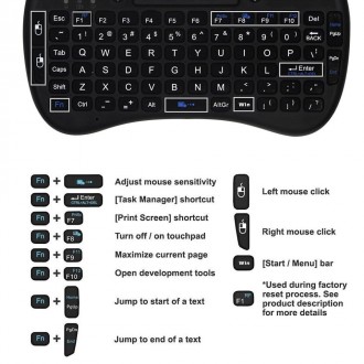 Бездротова клавіатура — чудове рішення для керування вашим комп'ютером, планшето. . фото 7
