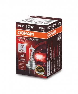 Галогеновые лампы Osram Night Breaker Silver H7 сочетают в себе высокую производ. . фото 2