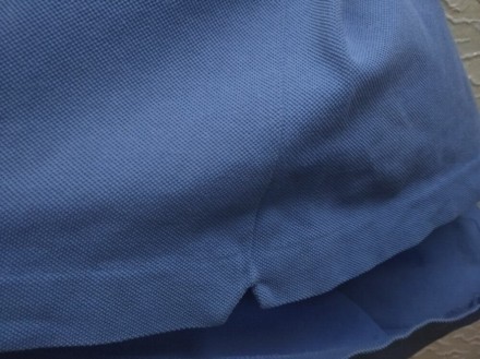 Мужская голубая футболка с воротником поло, Lacoste , р.5.
ПОГ 57 см.
Ширина п. . фото 5