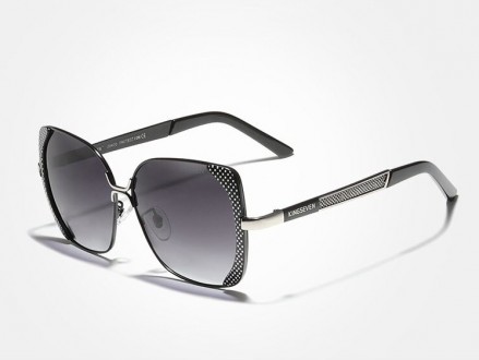 Оригинальные, поляризационные, солнцезащитные очки KINGSEVEN N7011 имеют винтажн. . фото 4