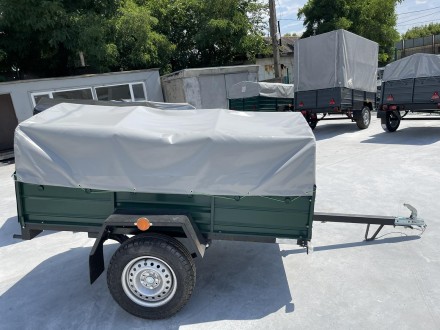 Одновісний причіп "Дніпро-150" 150х130х40 та інші моделі. Луцьк. фото 1 Одновісний причіп "Дніпро-150" 150х130х40 та інші моделі. Луцьк. фото 1