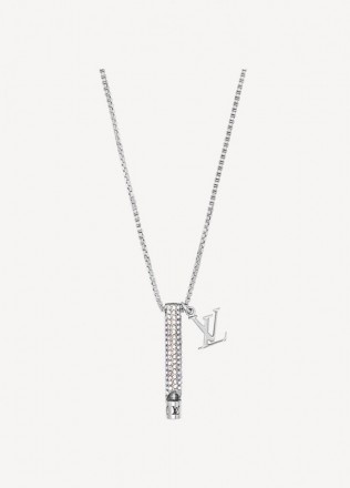 
 
 Колье Pendant Chain LV Whistle украшено очаровательной подвеской-свистком, п. . фото 2