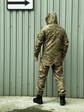 
Куртка:- Міцна тканина військового зразка.- Завдяки унікальному крою куртка не . . фото 25