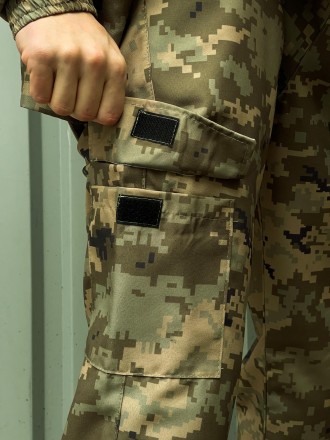 
Куртка:- Міцна тканина військового зразка.- Завдяки унікальному крою куртка не . . фото 8