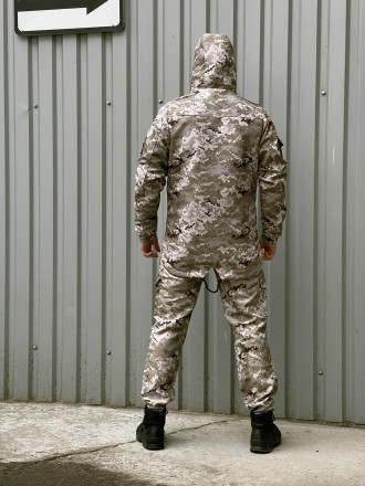 
Куртка:- Міцна тканина військового зразка.- Завдяки унікальному крою куртка не . . фото 26