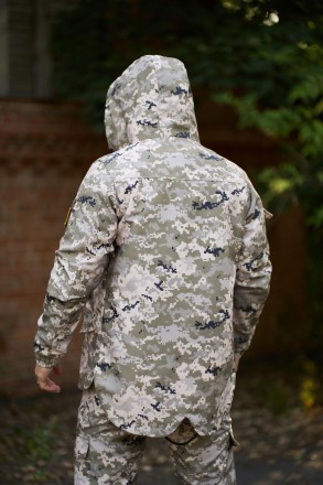 
Куртка:- Міцна тканина військового зразка.- Завдяки унікальному крою куртка не . . фото 35