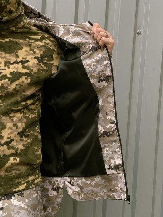 
Куртка:- Міцна тканина військового зразка.- Завдяки унікальному крою куртка не . . фото 17