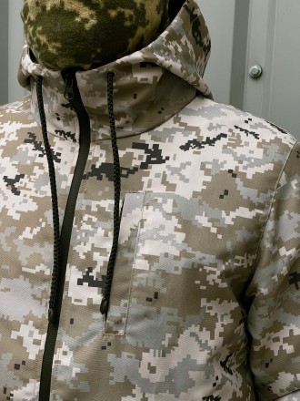 
Куртка:- Міцна тканина військового зразка.- Завдяки унікальному крою куртка не . . фото 8