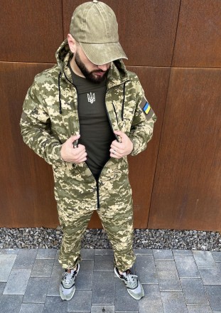
Куртка:- міцна тканина військового зразка- Завдяки унікальному крою куртка не с. . фото 7