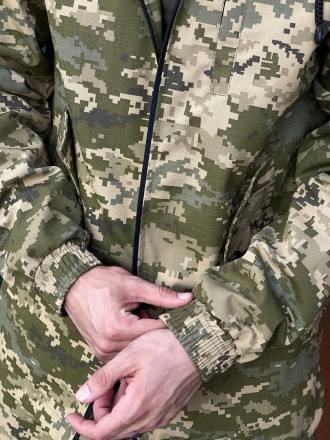 
Куртка:- міцна тканина військового зразка- Завдяки унікальному крою куртка не с. . фото 4