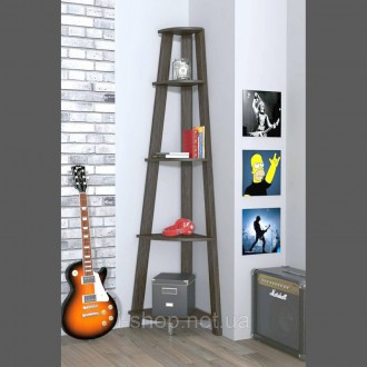 Стеллаж угловой L-180 Loft design Венге Корсика. Васильков. фото 1 Стеллаж угловой L-180 Loft design Венге Корсика. Васильков. фото 1