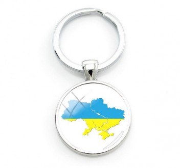 Брелок металлический для ключей Украина, карта, круглый
Брелоки для ключей из ме. . фото 4