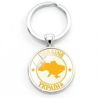 Брелок металлический для ключей Украина, карта, круглый
Брелоки для ключей из ме. . фото 5