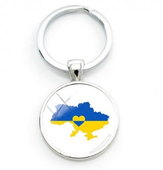Брелок металлический для ключей Украина, карта, круглый
Брелоки для ключей из ме. . фото 6