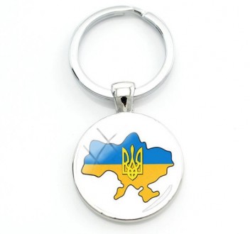 Брелок металлический для ключей Украина, карта, круглый
Брелоки для ключей из ме. . фото 2