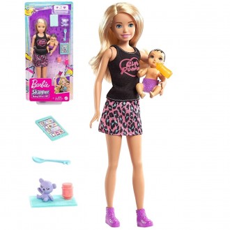 Кукла Barbie Skipper Babysitters (Барби Скиппер няня с младенцем) TM Mattel арт.. . фото 2