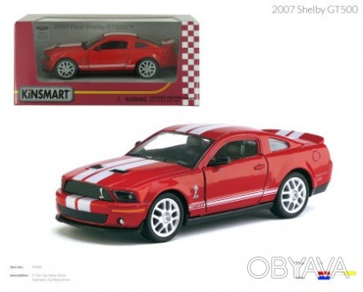 KINSMART Shelby GT500 2007 г. Красная корр. 16х8х7см KT5310W KT5310W ish 
Отправ. . фото 1