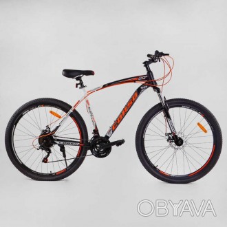 Велосипед спортивный CORSO 29 дюймов "HIGH RACE PRO" HR-89732 стальная рама 21”,. . фото 1