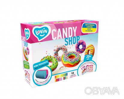Набор для лепки Candy Shop TM Lovin ОКТО /12/ 41192 ish 
Отправка товара:
• Срок. . фото 1