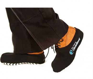 Бахилы, чехлы для обуви The Original CleanBoit, 100%-неопрен, защита обуви в мок. . фото 4