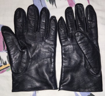 Кожаные перчатки St.Michael, made in U.K., размер-medium, ширина-10см, длина-23с. . фото 3