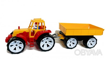 Трактор с прицепом Бамсик 007/9цветный 007/9 ish 
Отправка товара:
• Срок: 1-2 р. . фото 1