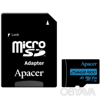 Карта памяти Apacer microSDXC Class 10 UHS-I/U3 - продукт, который соответствует. . фото 1