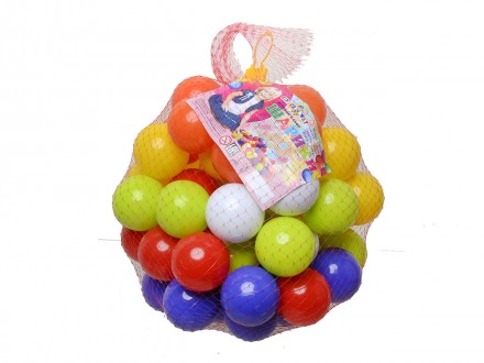 Набор мягких разноцветных шариков Kinderway 60штук 02-413. ish 
Отправка товара:. . фото 4