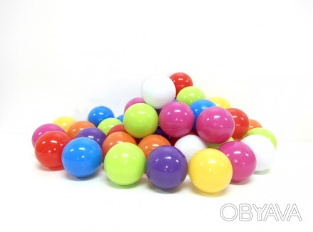 Набор мягких разноцветных шариков Kinderway 60штук 02-413. ish 
Отправка товара:. . фото 1
