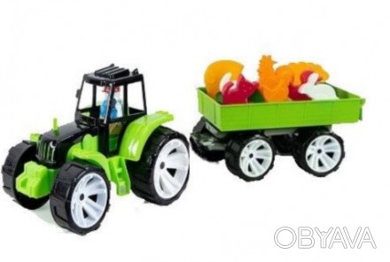Трактор Ферма Бамсик 007/12 цветной 007/12 ish 
Отправка товара:
• Срок: 1-2 раб. . фото 1