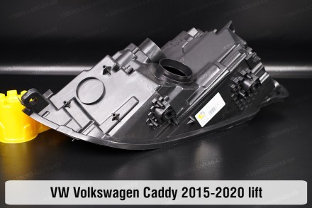 Новый корпус фары VW Volkswagen Caddy 2K (2015-2020) I поколение 2 рестайлинг ле. . фото 8