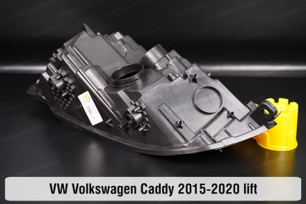 Новый корпус фары VW Volkswagen Caddy 2K (2015-2020) I поколение 2 рестайлинг пр. . фото 4