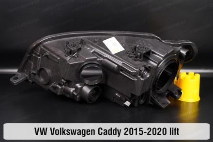Новый корпус фары VW Volkswagen Caddy 2K (2015-2020) I поколение 2 рестайлинг пр. . фото 3