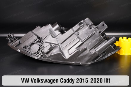 Новый корпус фары VW Volkswagen Caddy 2K (2015-2020) I поколение 2 рестайлинг пр. . фото 7
