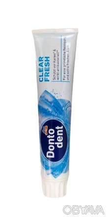 
Зубна паста DONTODENT Clear Fresher забезпечує ефективне і свіже чищення для ва. . фото 1