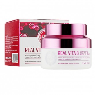 Витаминный крем для лица с экстрактом облепихи Enough Real Vita 8 Complex Pro Br. . фото 3
