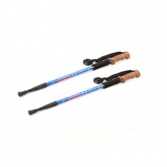 Палки для скандинавской ходьбы трекинговые палки телескопические MHZ Blue
Сканди. . фото 2