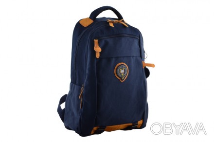 Рюкзак молодежный YES OX 349, синий 555618
В рюкзаке - два основных отделения. В. . фото 1
