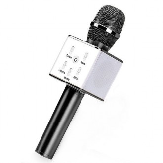Беспроводной микрофон караоке Q7 Black
Вам нравится караоке и Вы хотите от души . . фото 2