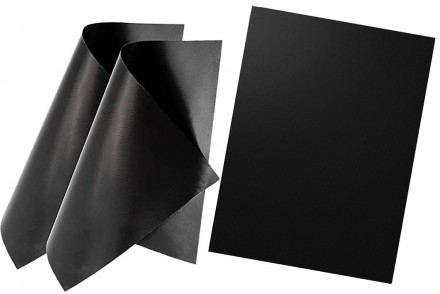 Набор антипригарных ковриков для BBQ и гриля из 3-х шт Черный (n-776). Київ. фото 1